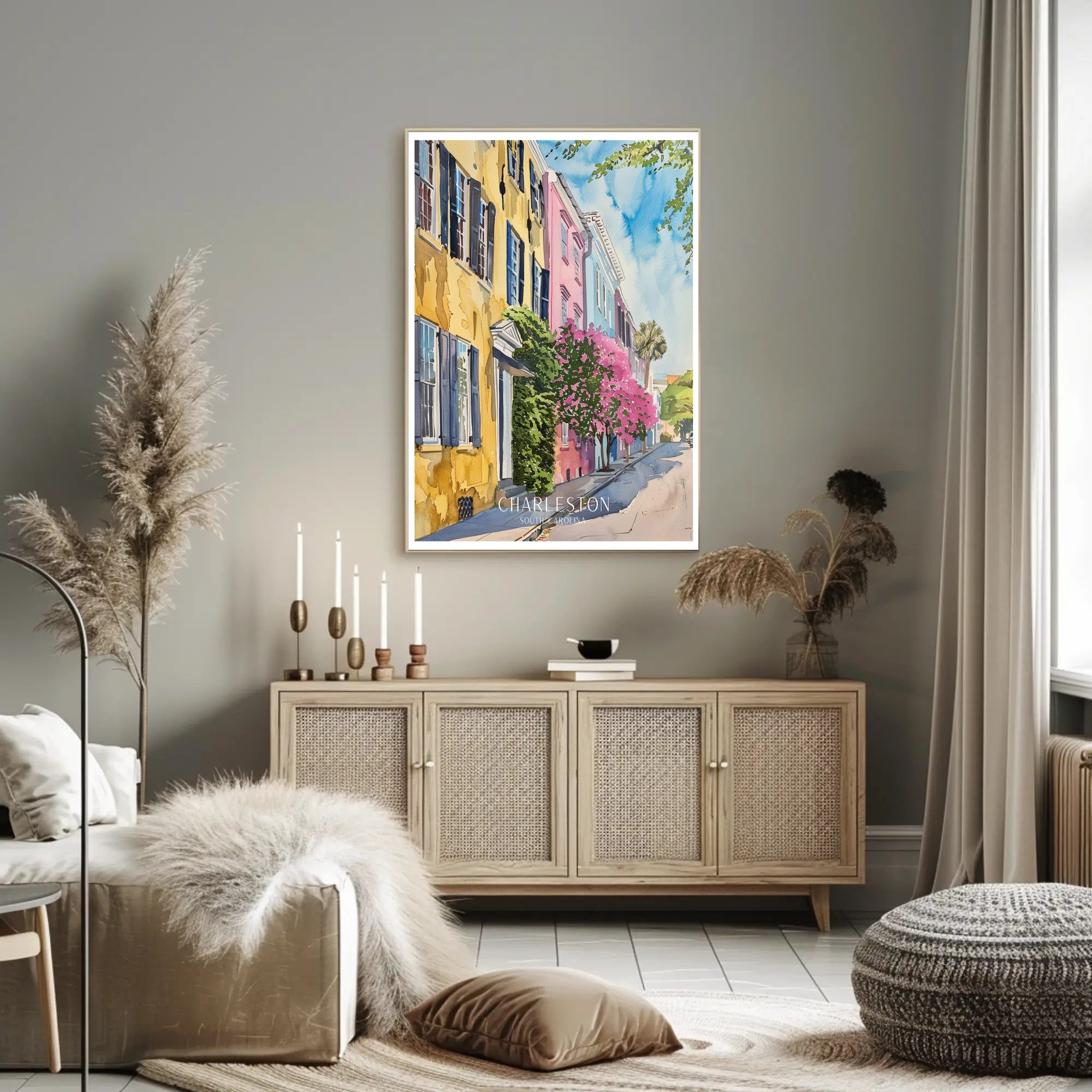 Charleston, South Carolina Poster PosterGoat