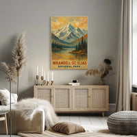 Wrangell-St. Elias National Park Poster