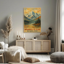 Wrangell-St. Elias National Park Poster