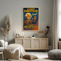 Albert Einstein The Theory Of Poster