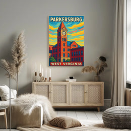 Parkersburg, West Virginia Poster