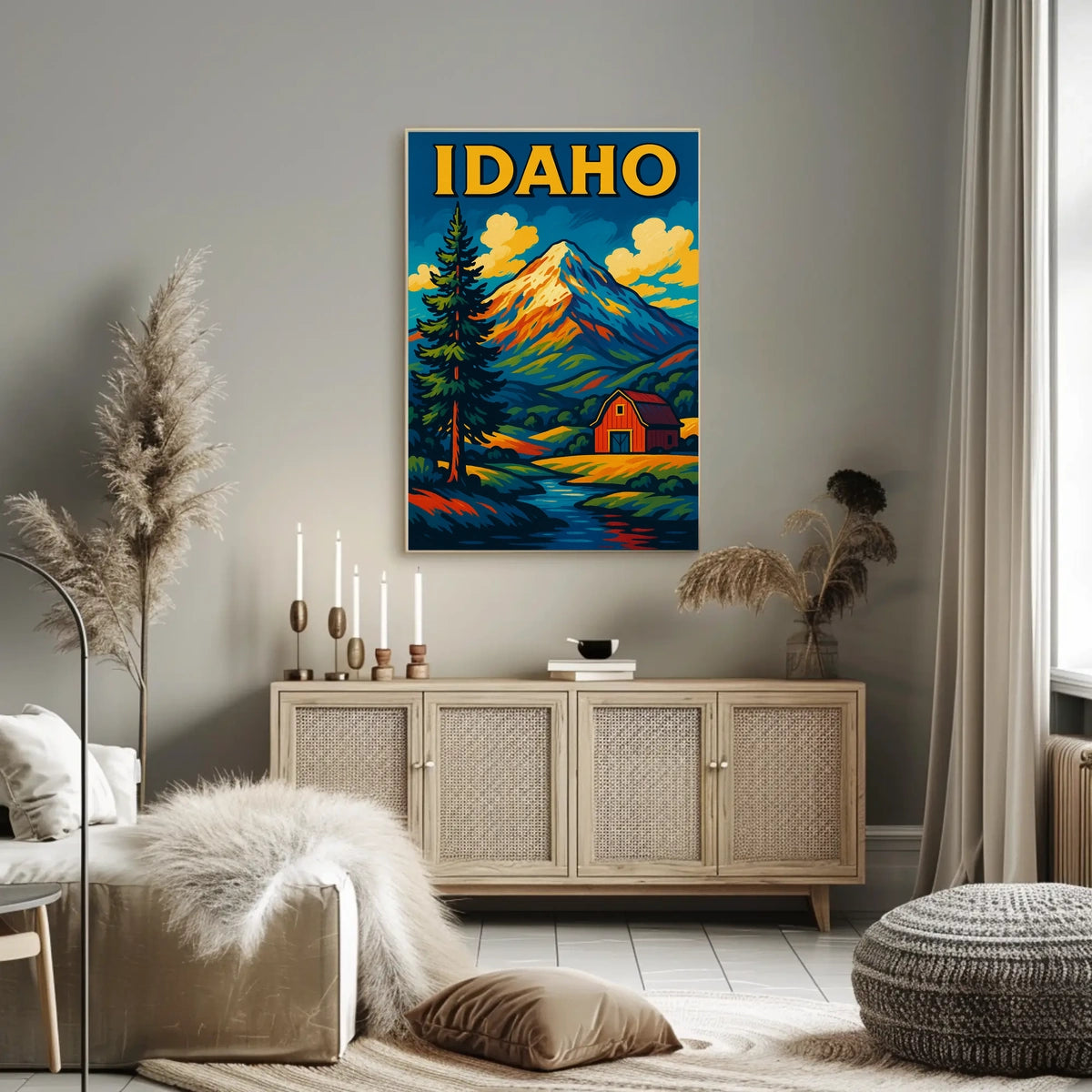 Idaho Landscape Poster
