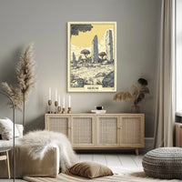 Aksum Ancient Monoliths Poster