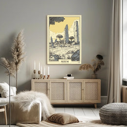 Aksum Ancient Monoliths Poster