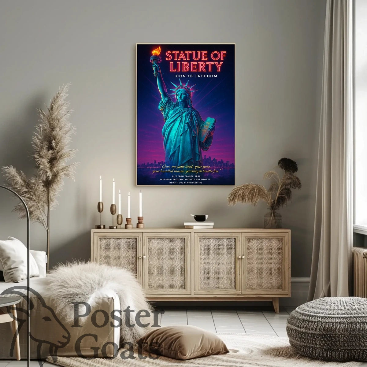 Statue of Liberty Artistic Freedom Cultural or Heritage Poster