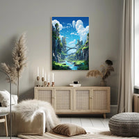 Enchanted Sky Bridges Poster