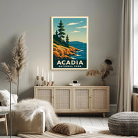 Acadia National Park Poster