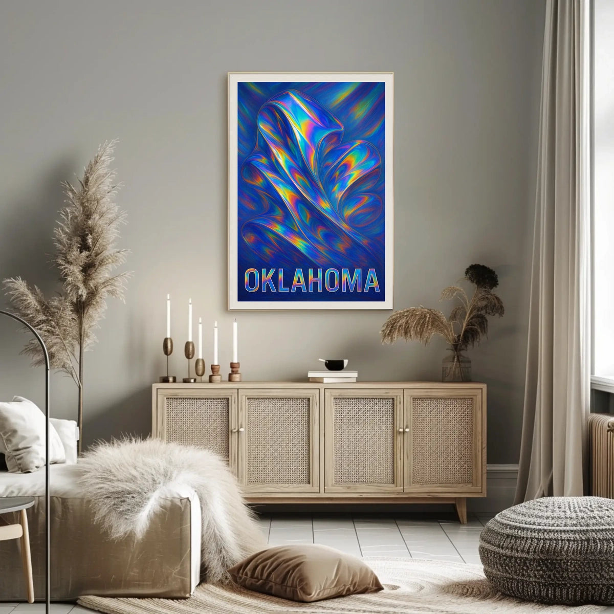 Oklahoma Abstract Abstract Poster