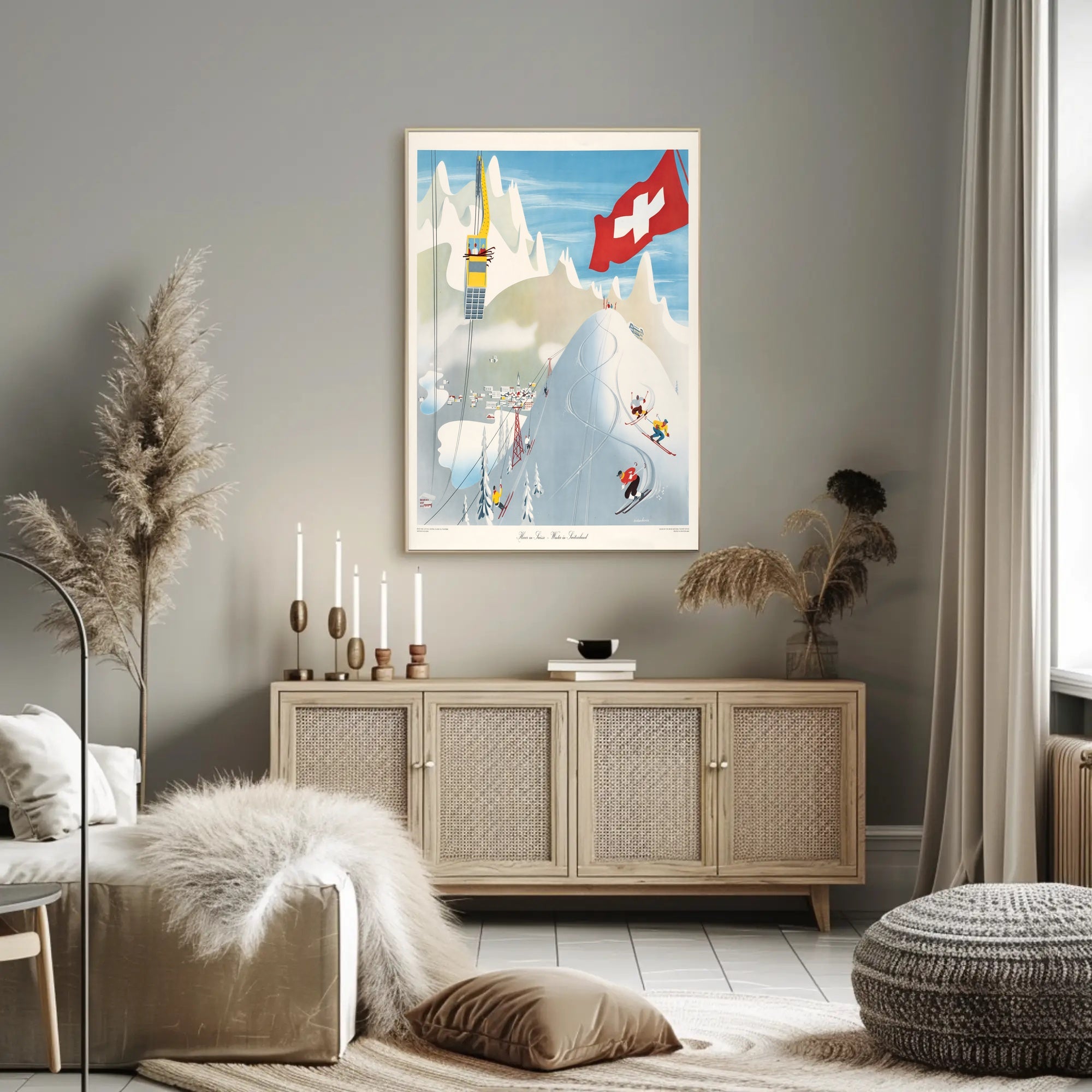 Winter in Switzerland Poster PosterGoat