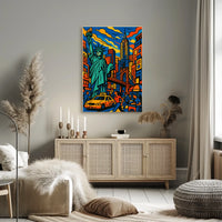Vibrant New York City Poster