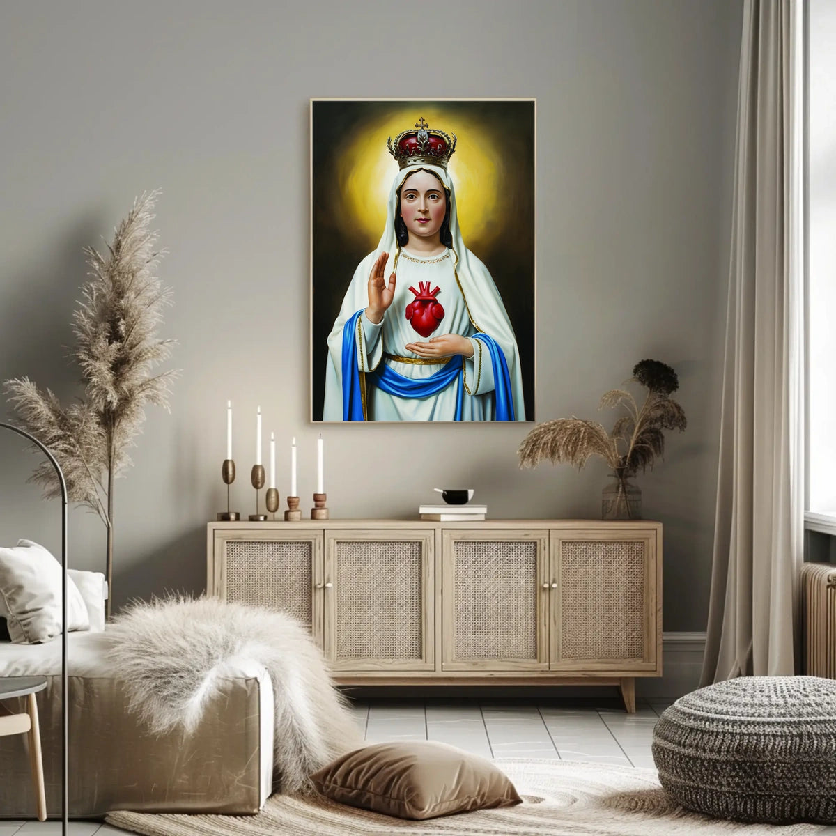Sacred Heart of Mary Poster
