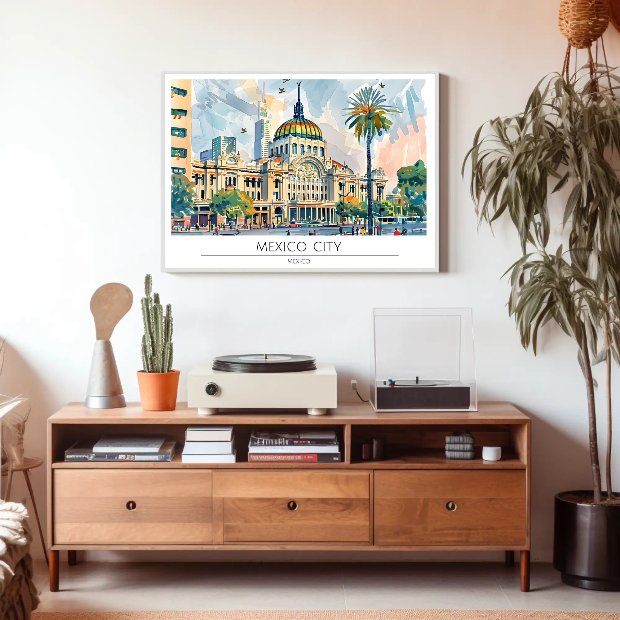 Vibrant Mexico City Poster