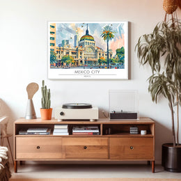 Vibrant Mexico City Poster