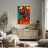 Ghanaian Elegance Poster