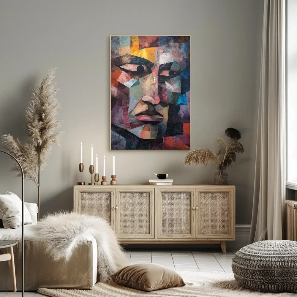 Modern Urban Landscape Art Poster