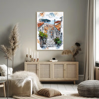 Croatia Dubrovnik Old Town and City Walls Poster