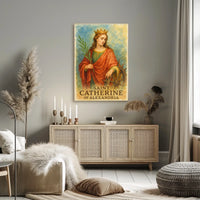Saint Catherine of Alexandria Poster