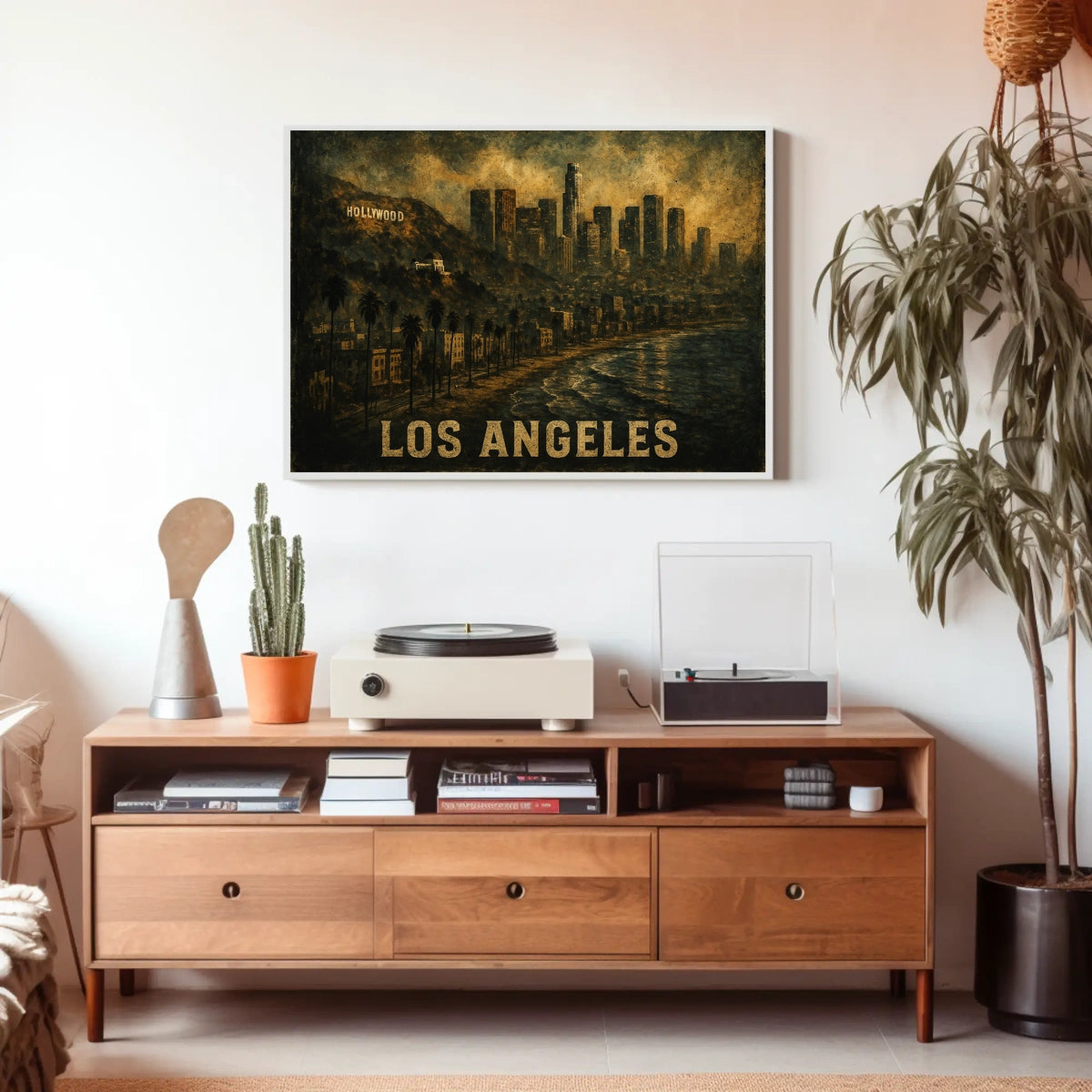 Los Angeles Skyline Poster