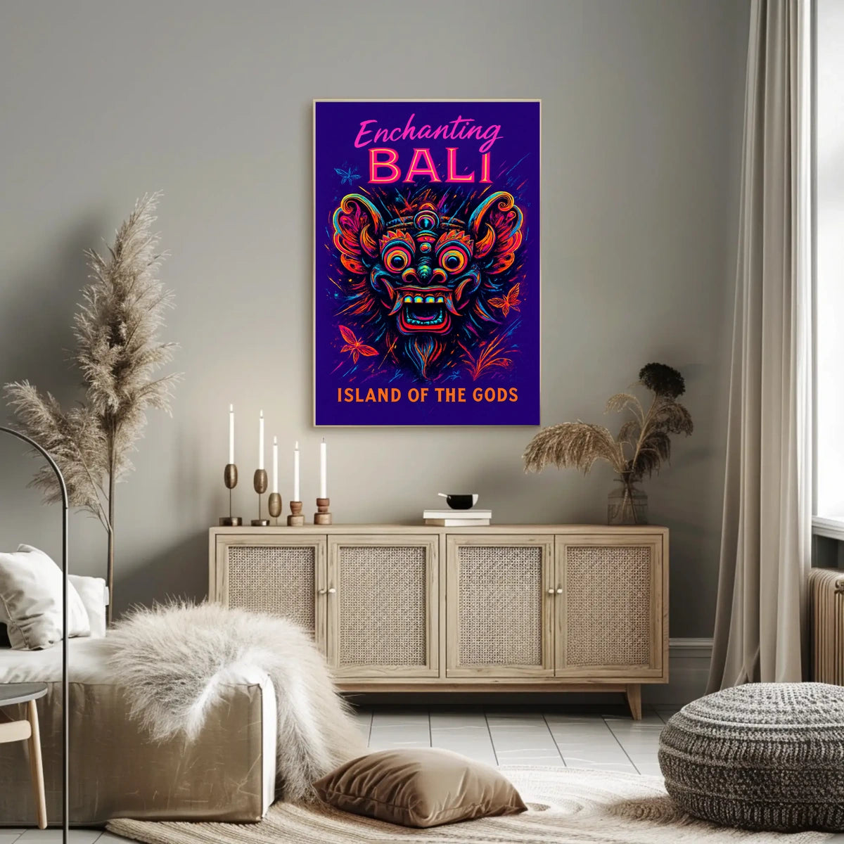 Enchanting Bali Island of the Gods Poster