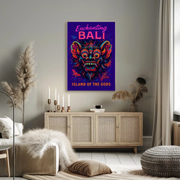 Enchanting Bali Island of the Gods Poster
