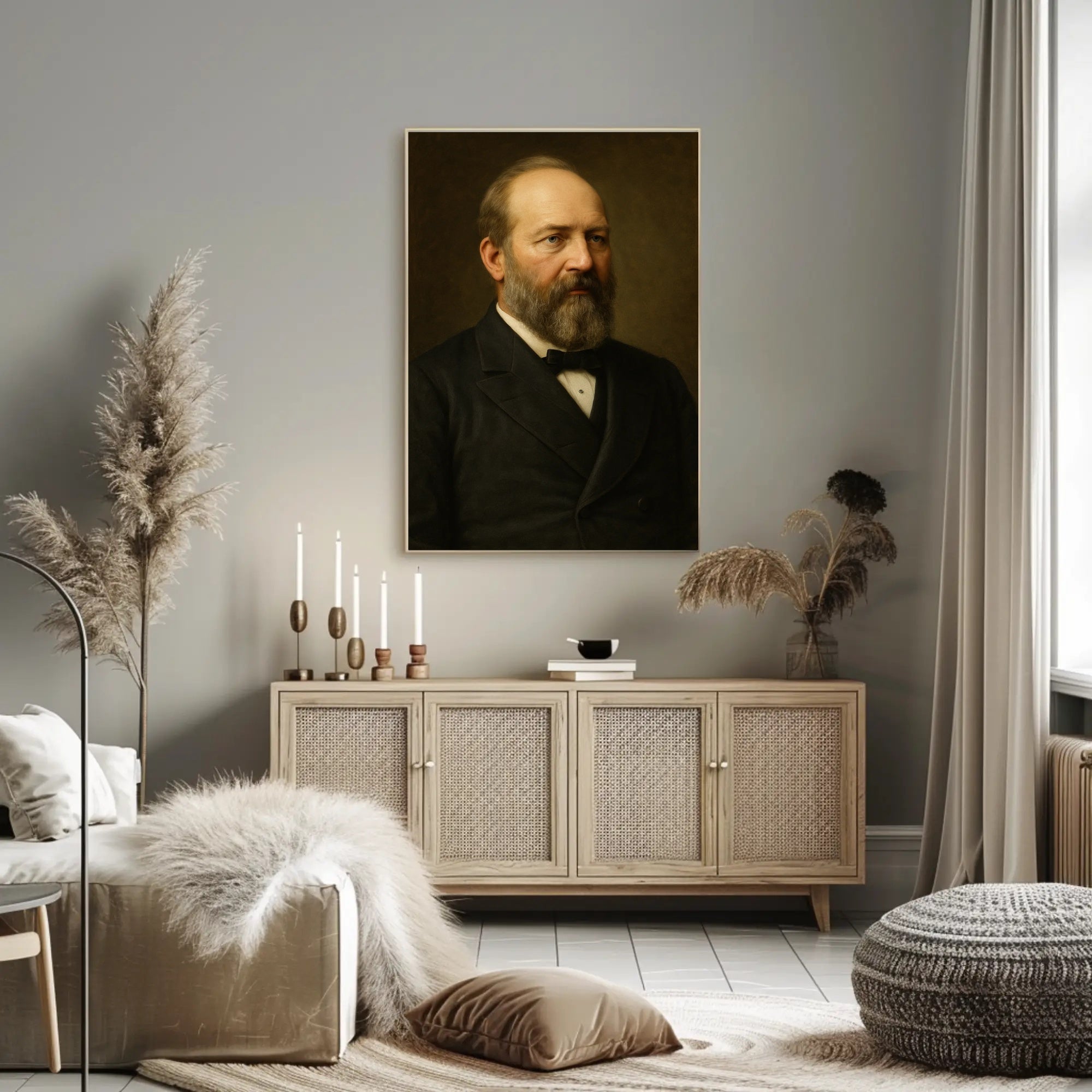 Portrait of a Distinguished Gentleman Historical Poster