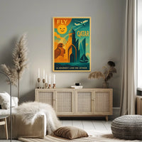 Fly Qatar A Journey Like No Other Poster