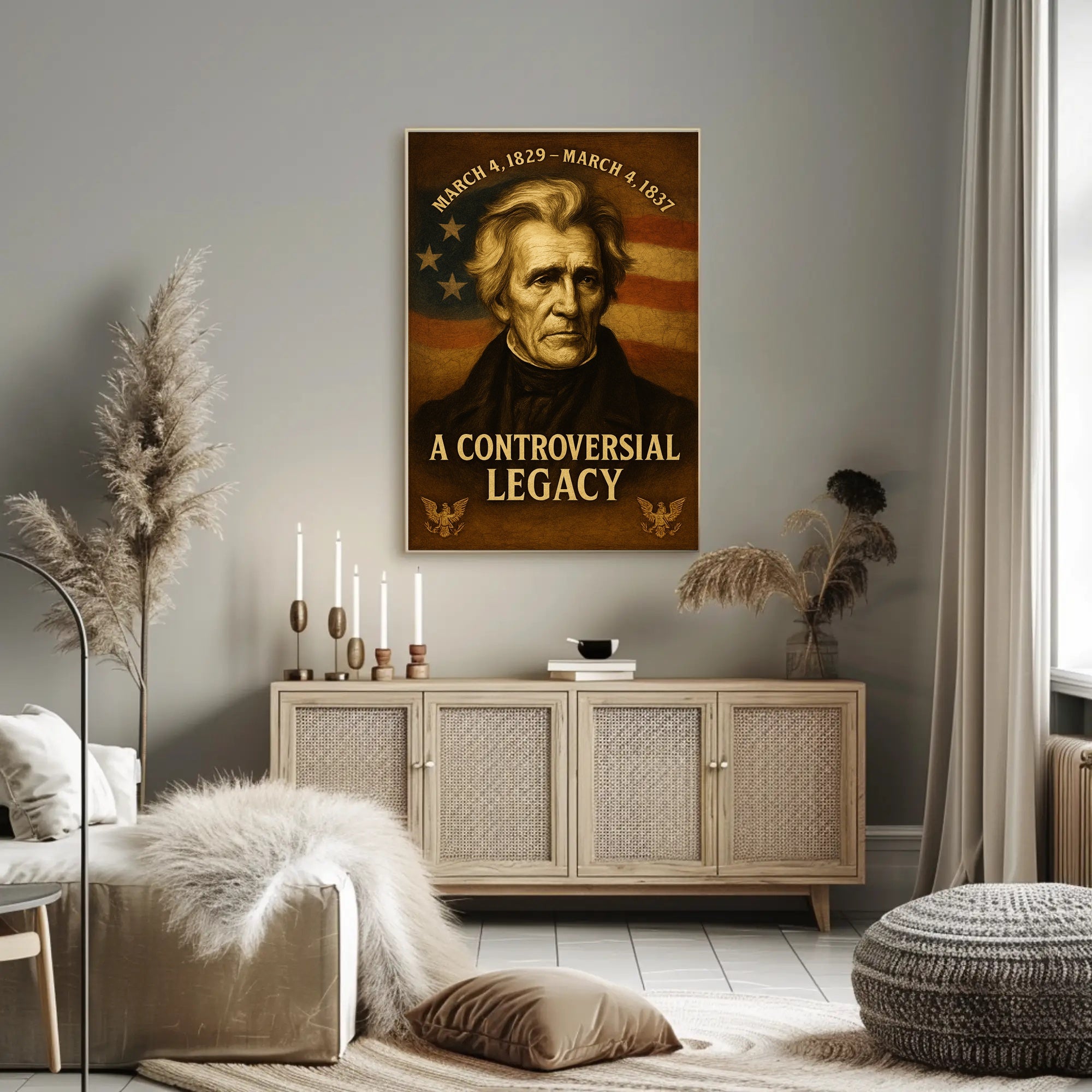 Andrew Jackson 7th President Poster