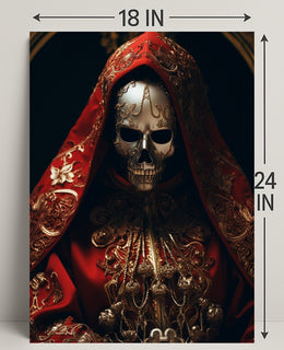 The Enigmatic Masked Figure Poster PosterGoat