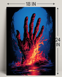 Rising From The Flames Poster