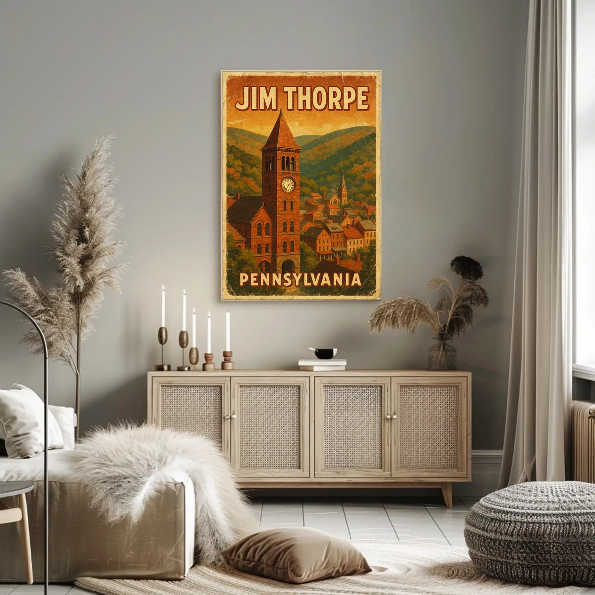 Jim Thorpe, Pennsylvania Poster