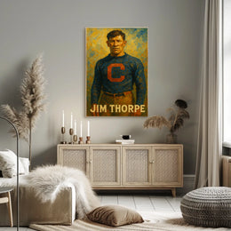 Jim Thorpe Portrait Poster