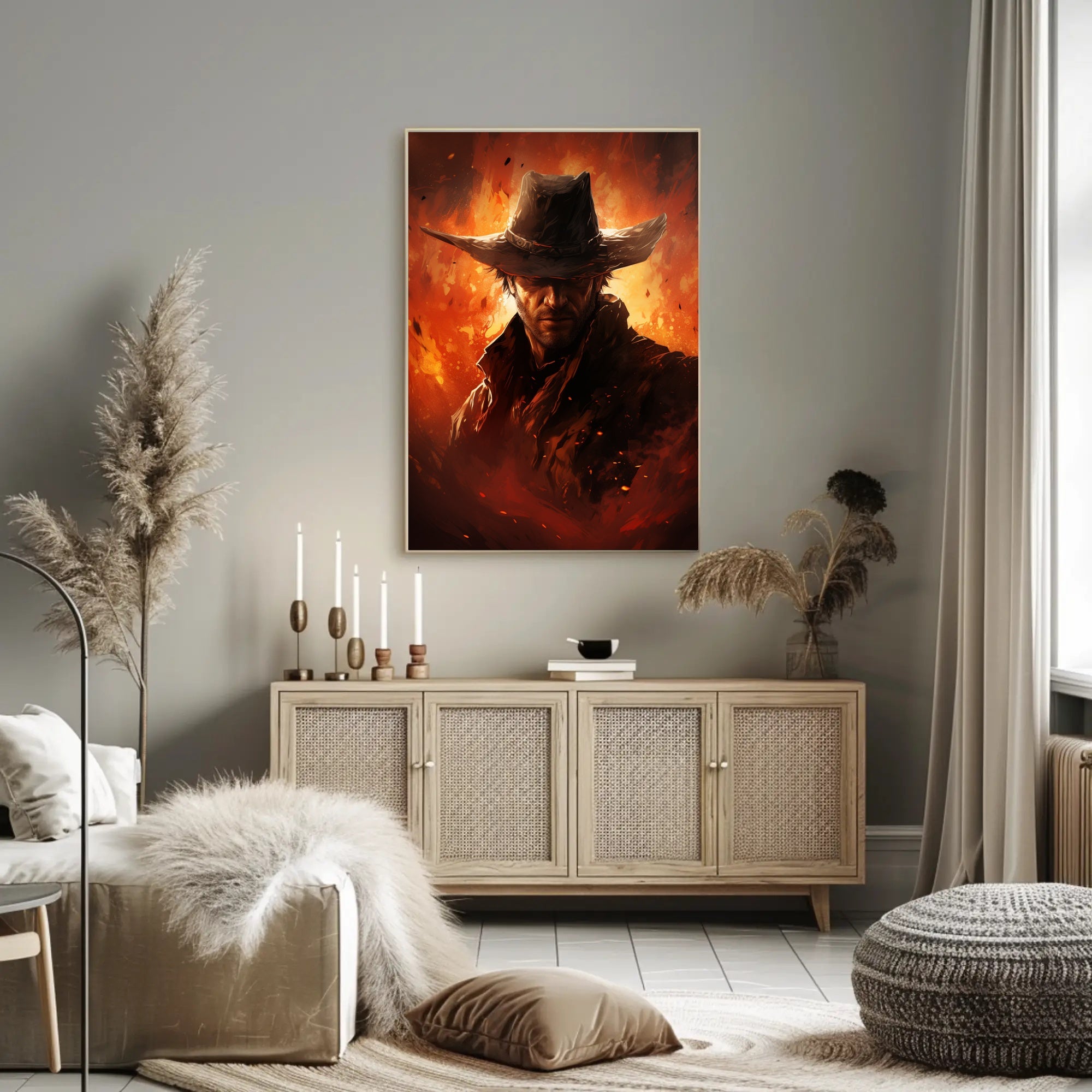 The Lone Gunslinger Poster