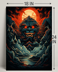 The Enchanted Mountain Poster