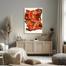 Autumn Leaves Artistry Poster