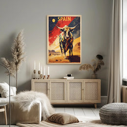 Bull of Strength and Tradition: Cultural or Heritage Poster