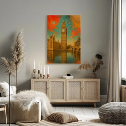 Big Ben London Dreamscape Art Travel Poster