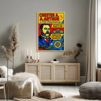 Chester A. Arthur A Pop Presidency Poster PosterGoat