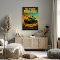 M41 Walker Bulldog Poster PosterGoat