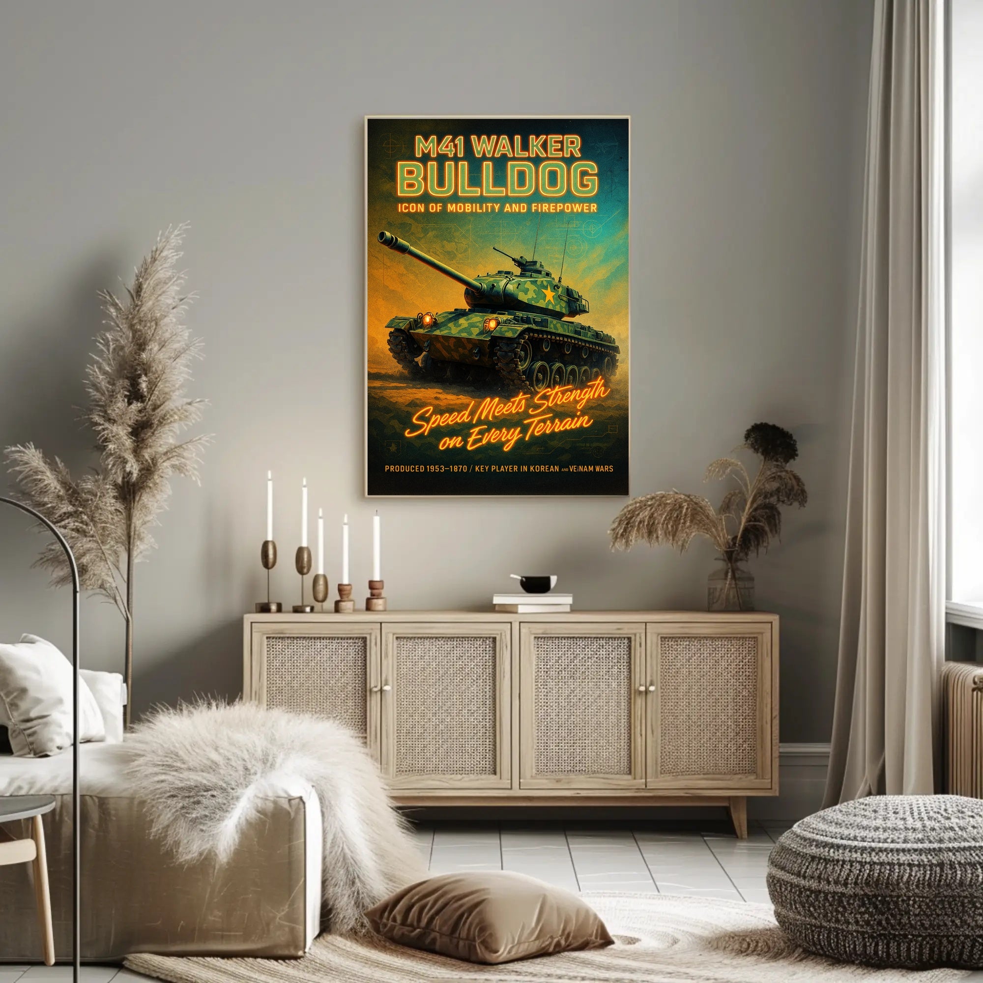 M41 Walker Bulldog Poster PosterGoat