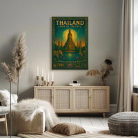 Thailand Land Of The Free Poster