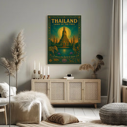 Thailand Land Of The Free Poster