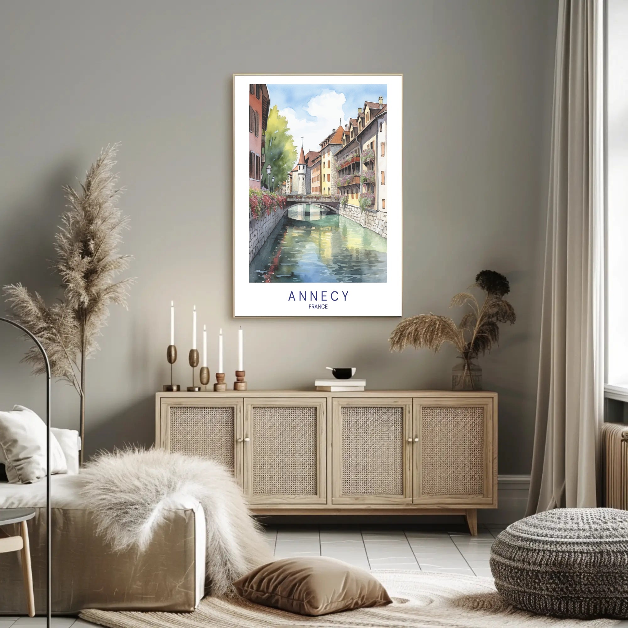 Annecy, France Poster PosterGoat