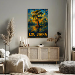 Louisiana Landscape Poster