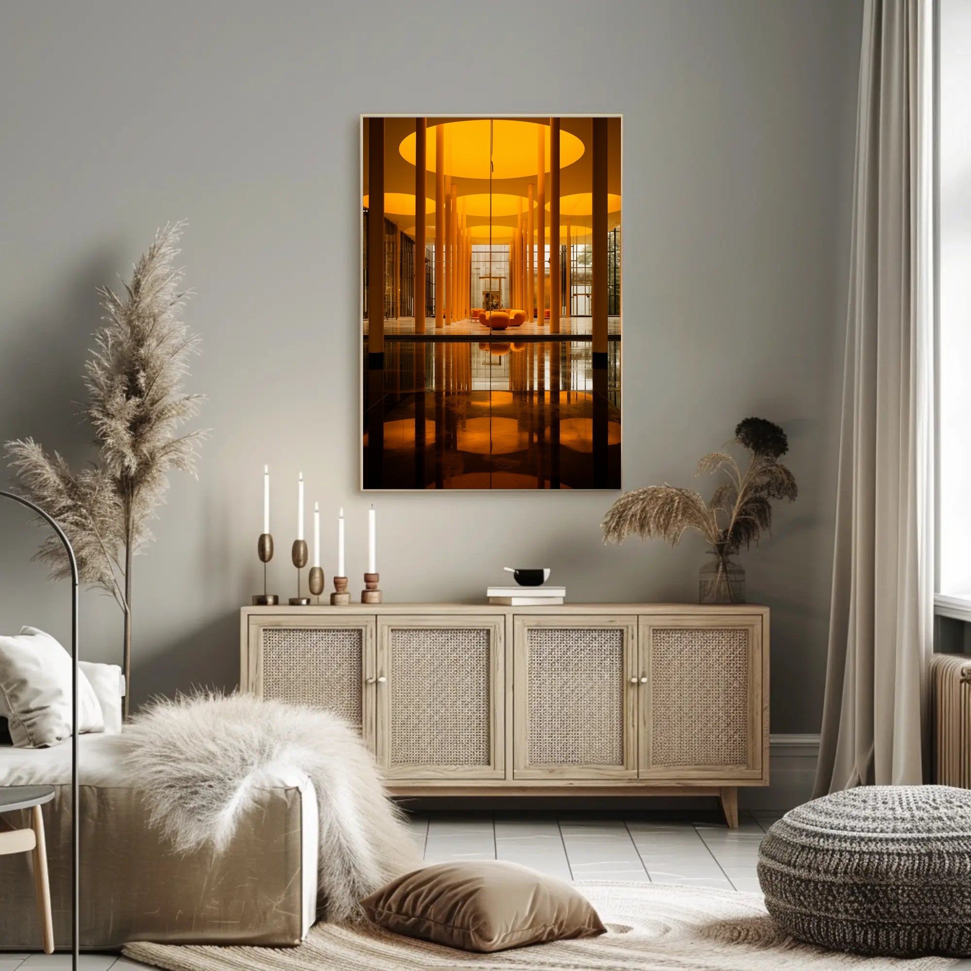Modern Architectural Elegance Modern Poster