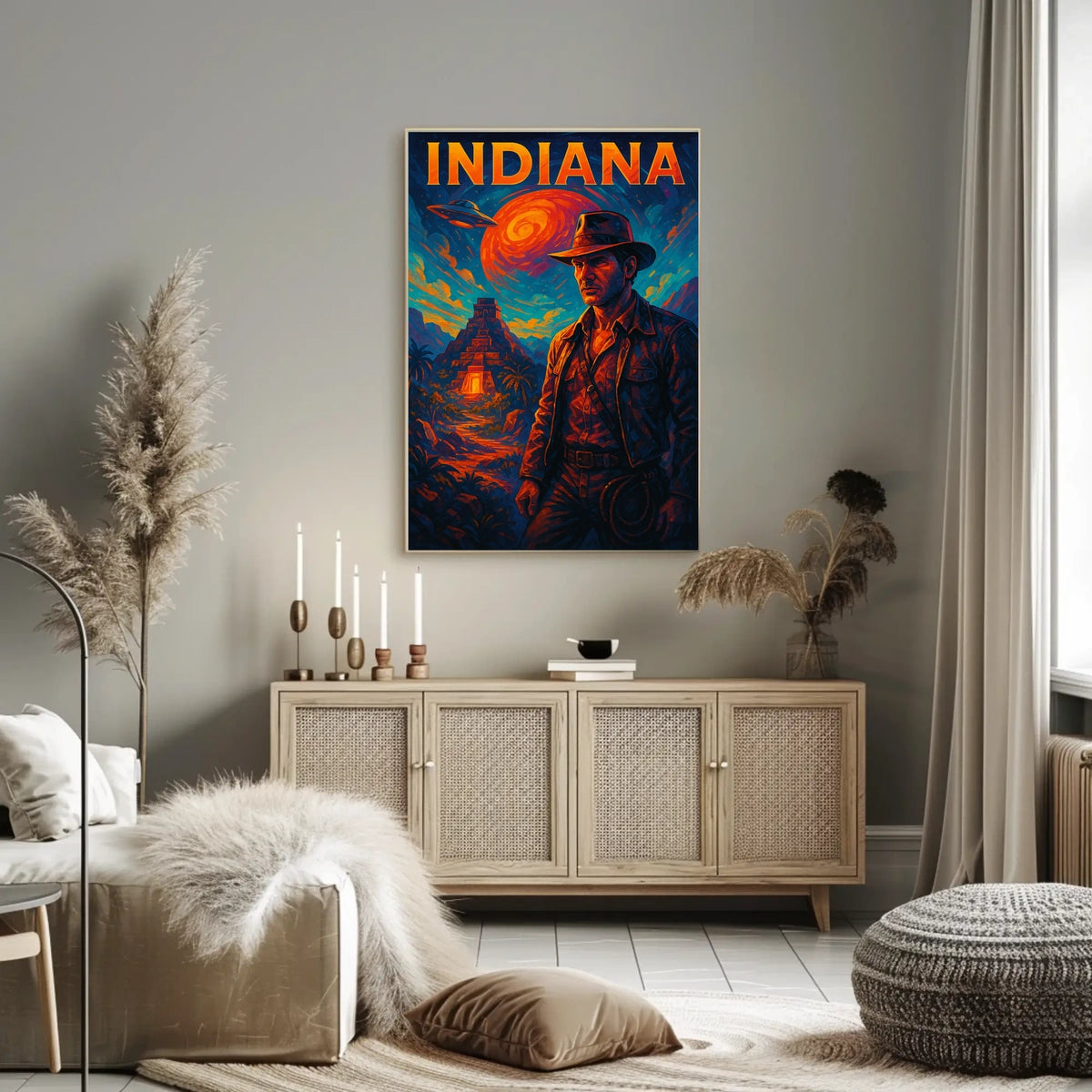 Indiana Adventure Poster