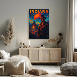 Indiana Adventure Poster