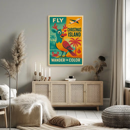 Fly to Christmas Island Poster
