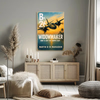 Martin B-26 Marauder Widowmaker Poster