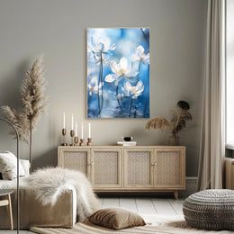 Serenity In Bloom Poster