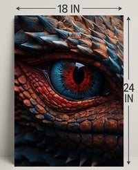 DragonS Gaze Poster
